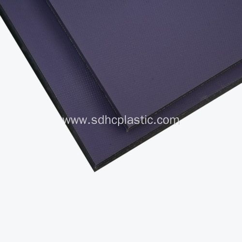 dual color 3 layer HDPE panel